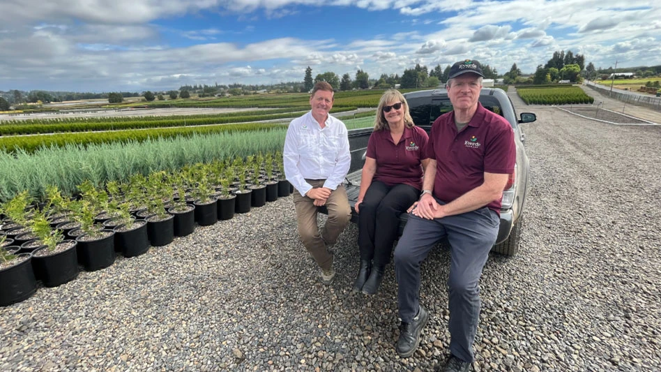 [L-R] Nicholas Staddon, Suzie Wiest and Tom Foley