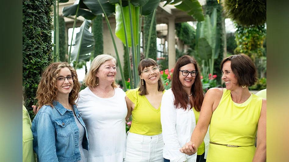 [L-R]: Keri Wilson, Peggy Anne Montgomery, Becky Paxton, Stacey Pierson and Katie McCoy Dubow