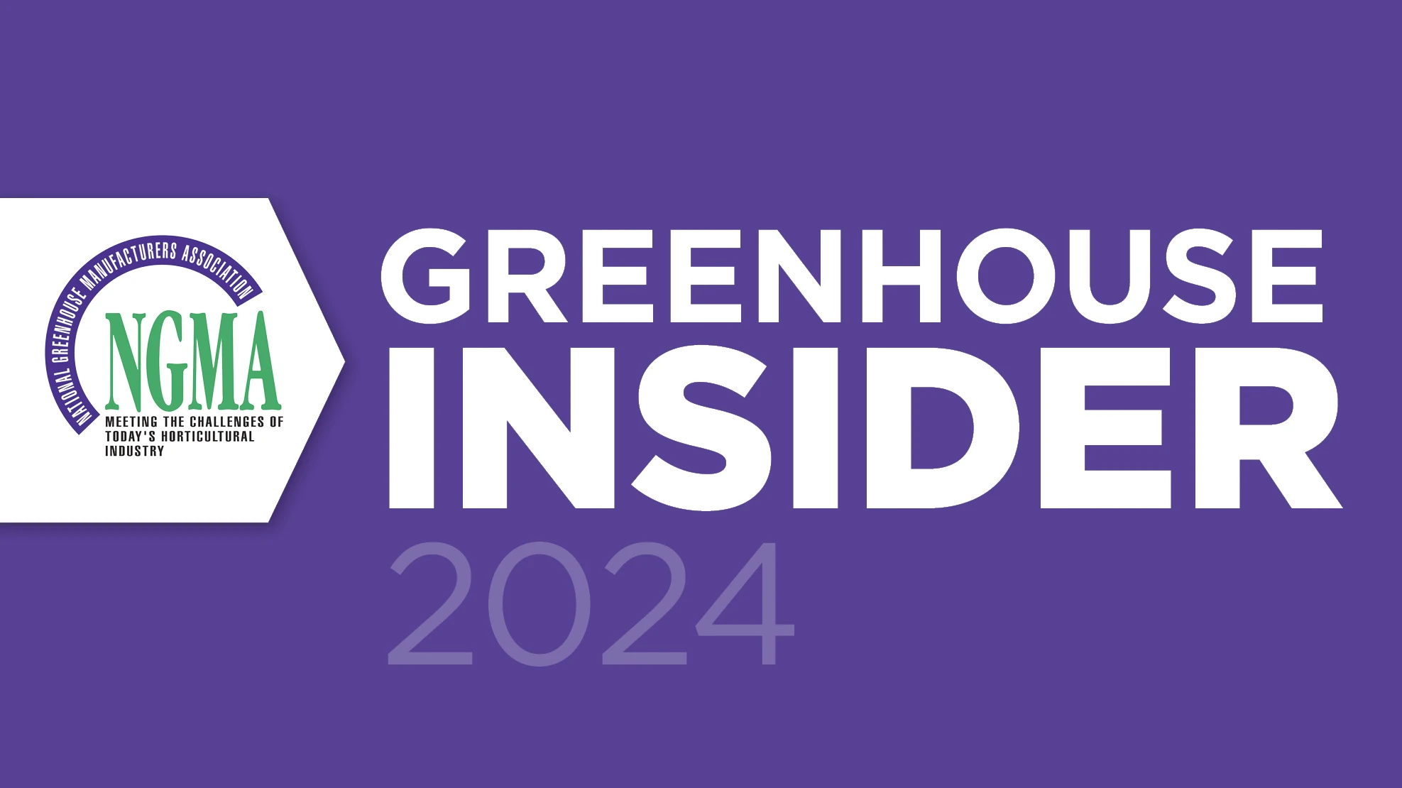 A graphic with a purple background and white text reads Greenhouse Insider 2024.